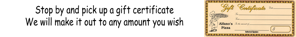 gift certificate